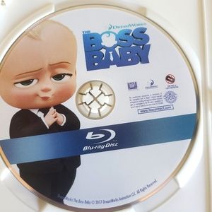 3/$15 Boss Baby Blu Ray Disc + Digital Code Like New